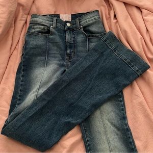 Revive Flare Jeans, star detail on back. Size 28
